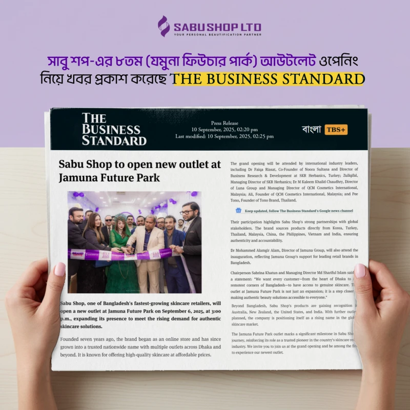 Sabu Shop opens new outlet at Jamuna Future Park
