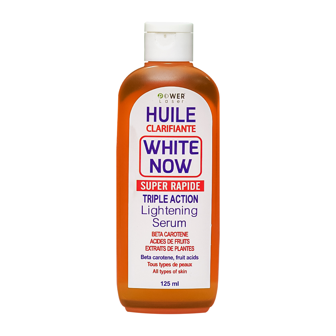 Power Laser Huile Clarifiante White Now Super Rapid Triple Action Lightening Body Serum - 125ml