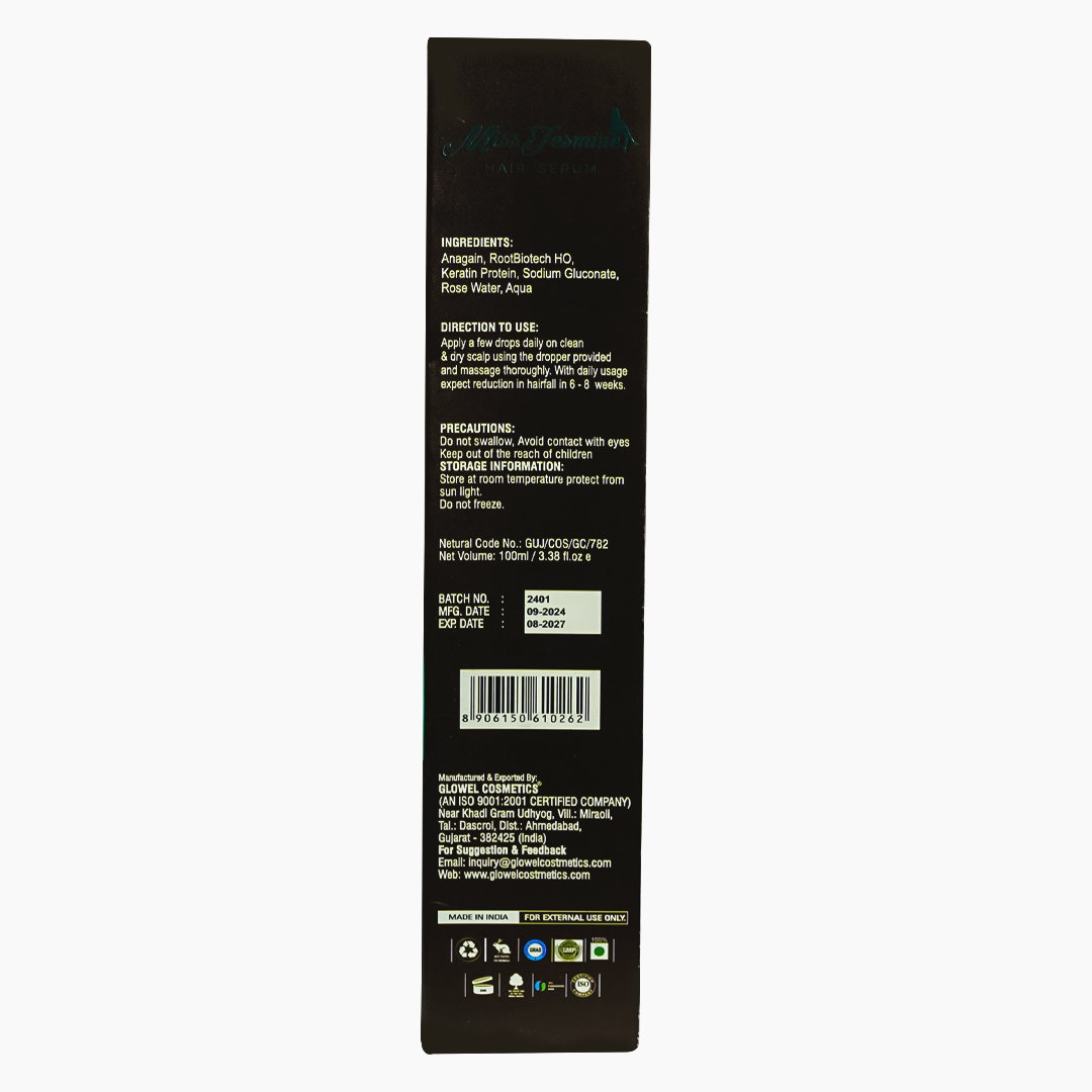 Miss Jesmine Hair Serum - 100ml