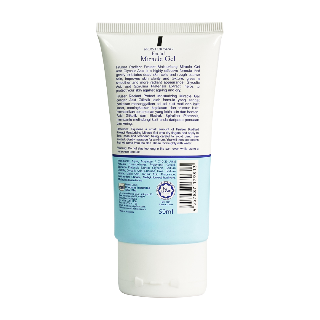 Fruiser Radiant Protect Moisturizing Miracle Gel - 50ml