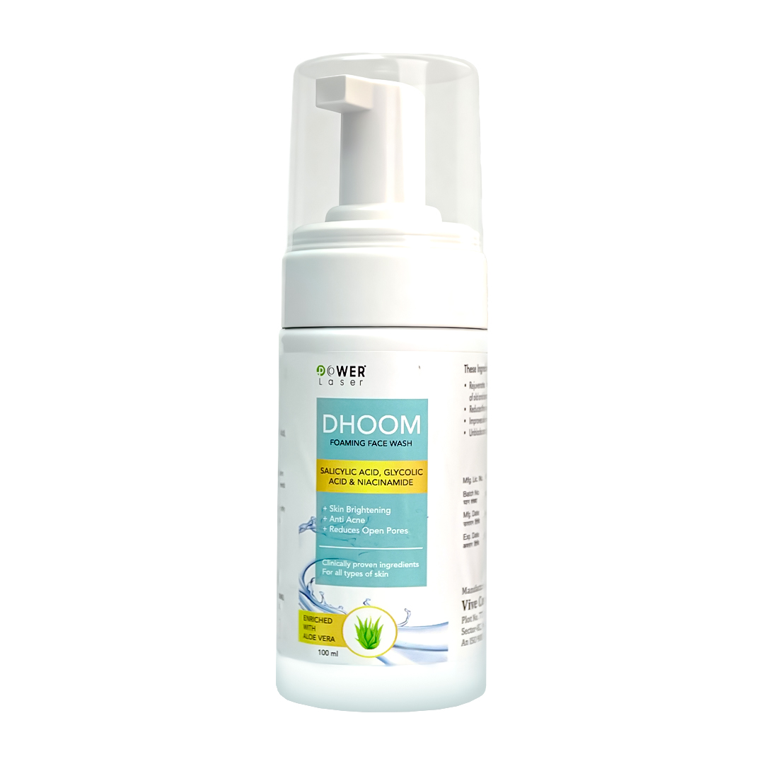 Power Laser Dhoom Foaming Face Wash - 100ml