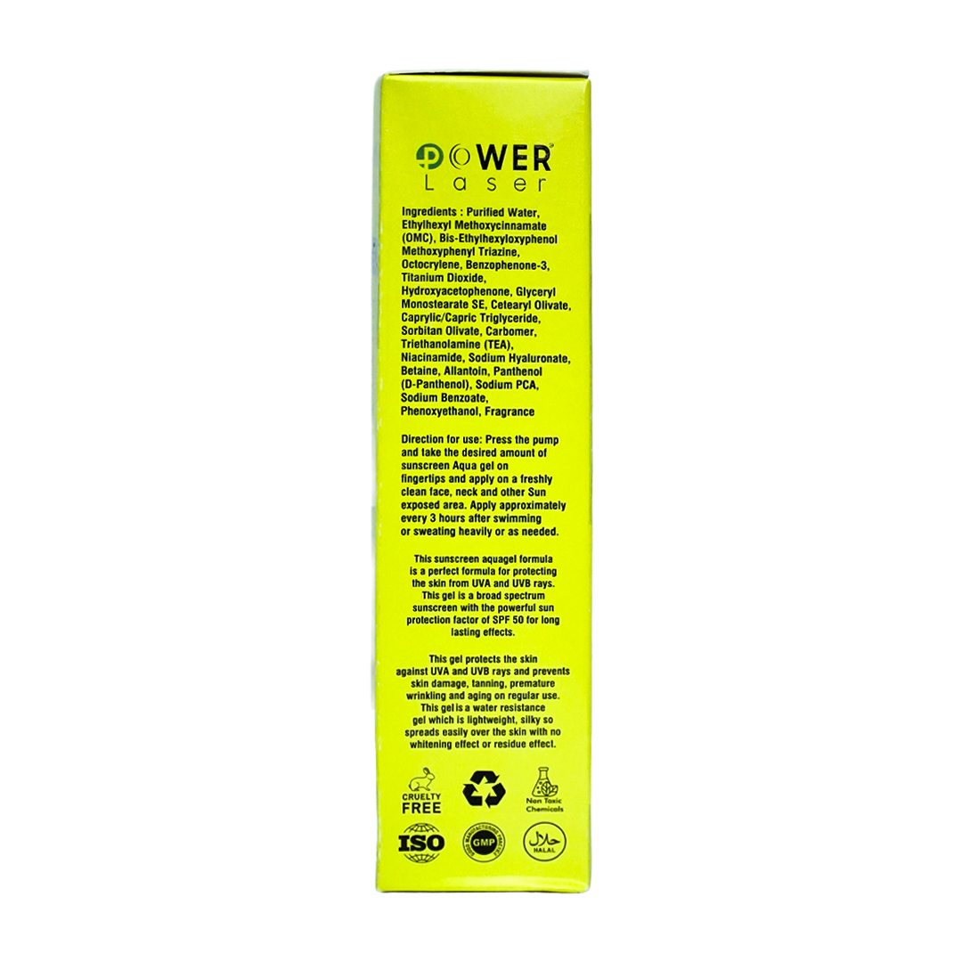 Power Laser Dr. Sun Sunscreen Gel With Spf50 - 80ml