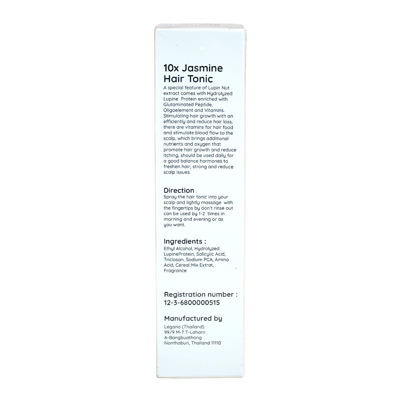 10x Jasmine Hair Tonic - 120ml
